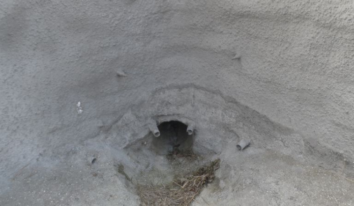 3. fotografia fotogalérie Projekty / V časti obce „Na vŕšku“ bol postavený suchý polder - foto